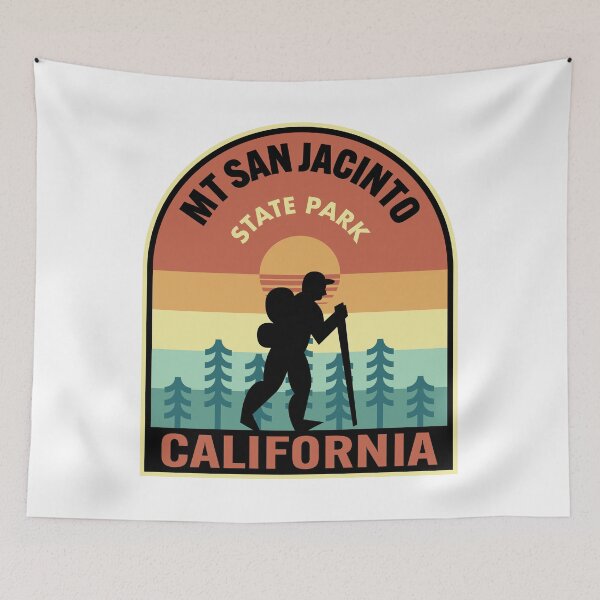 Item preview, Mt San Jacinto State Park California Retro Hiking designed and sold by HalpinDesign.