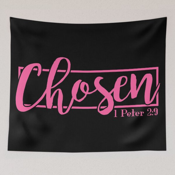 Item preview, Chosen - 1 Peter 2:9 designed and sold by plushism.