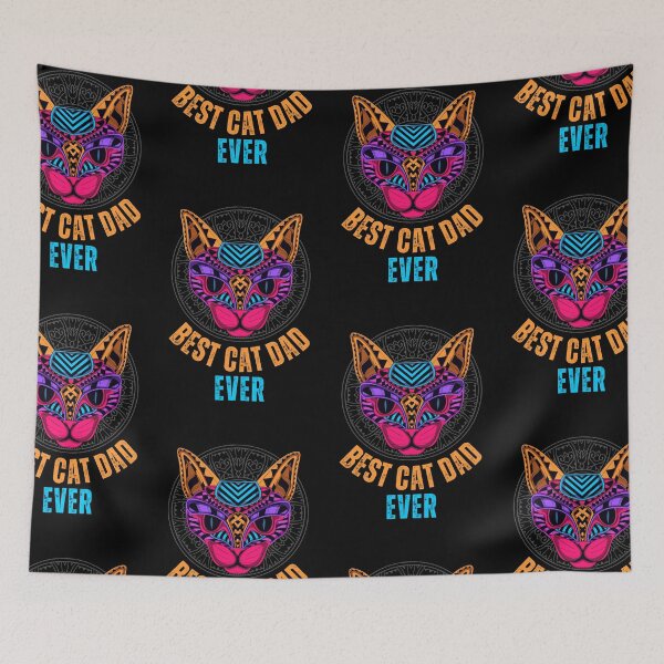 Item preview, Best Cat Dad Ever designed and sold by NinniSilver.