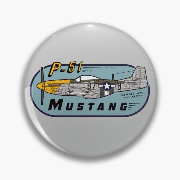 Item preview, P-51 Mustang Ferocious Frankie designed and sold by 909 Apparel®.