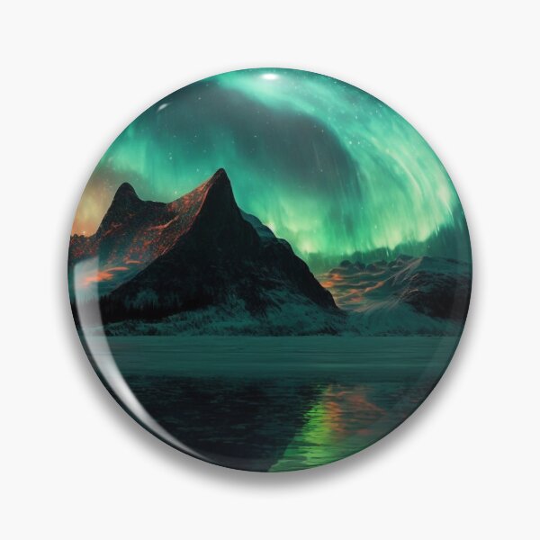 Item preview, Aurora Borealis Green designed and sold by ParadiseSlice.