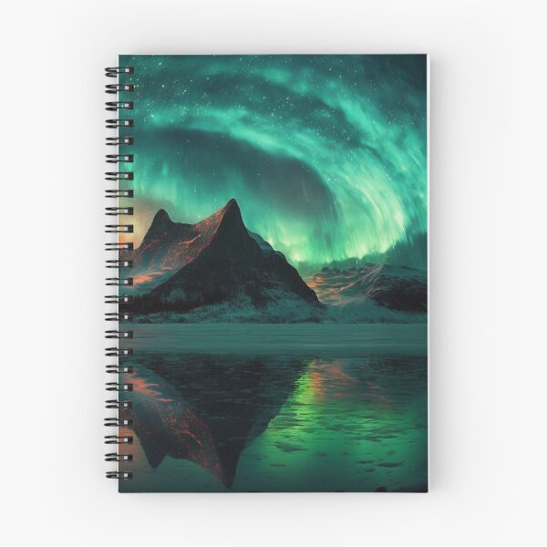 Item preview, Aurora Borealis Green designed and sold by ParadiseSlice.