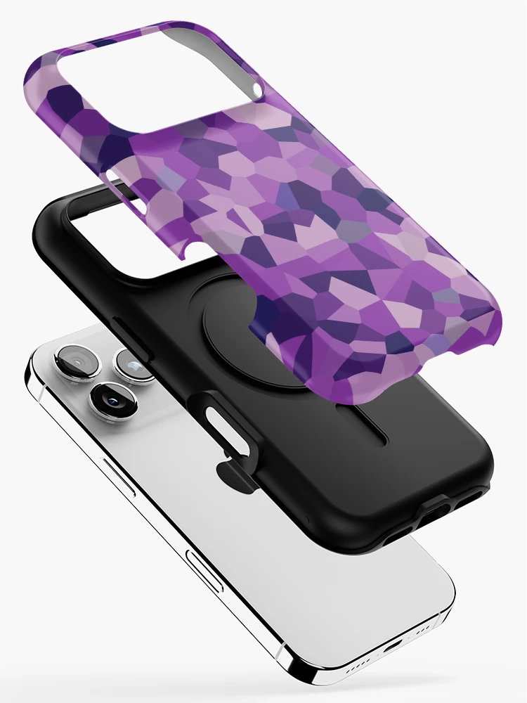 Thumbnail 2 of 4, iPhone Case, Violet pattern art designed and sold by Work of art Shop.