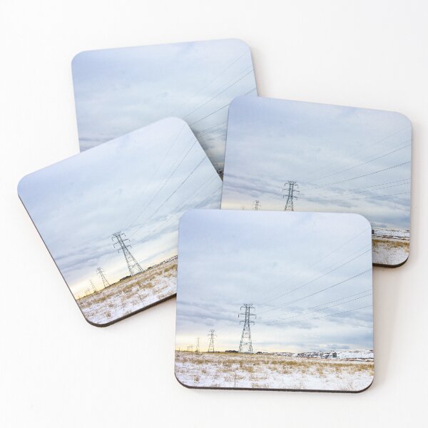 Item preview, Powerlines at Rocky Mountain Arsenal designed and sold by cvt01.