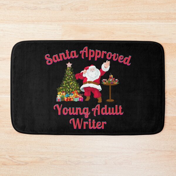 Item preview, Santa Approved Young Adult Writer - Black Background designed and sold by TheKnightWriter.