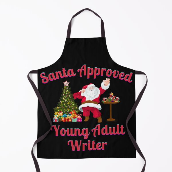 Item preview, Santa Approved Young Adult Writer - Black Background designed and sold by TheKnightWriter.