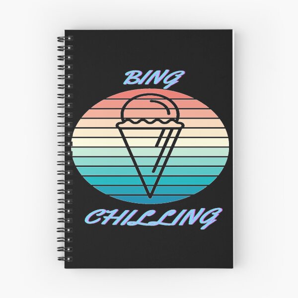 Item preview, BING CHILLING - ICE CREAM MEME designed and sold by ArtzandDesignz.