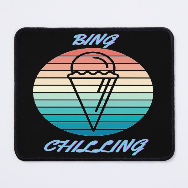 Item preview, BING CHILLING - ICE CREAM MEME designed and sold by ArtzandDesignz.