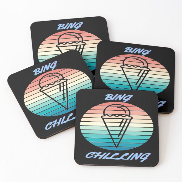 Item preview, BING CHILLING - ICE CREAM MEME designed and sold by ArtzandDesignz.