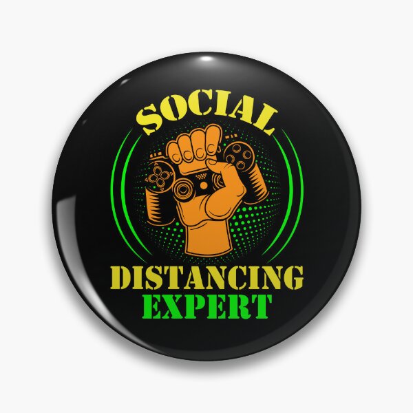 Item preview, Social Distancing Expert designed and sold by RockBeeDesigns.