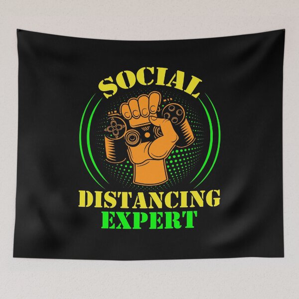 Item preview, Social Distancing Expert designed and sold by RockBeeDesigns.