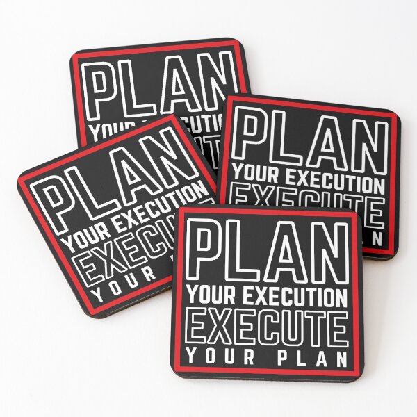 Item preview, Plan Your Execution Execute Your Plan 2 designed and sold by KingsManKind.