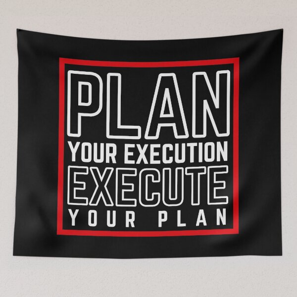 Item preview, Plan Your Execution Execute Your Plan 2 designed and sold by KingsManKind.