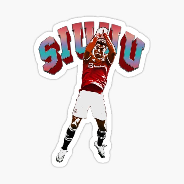Siuuu Goal Jump CR7 Ronaldo Sticker