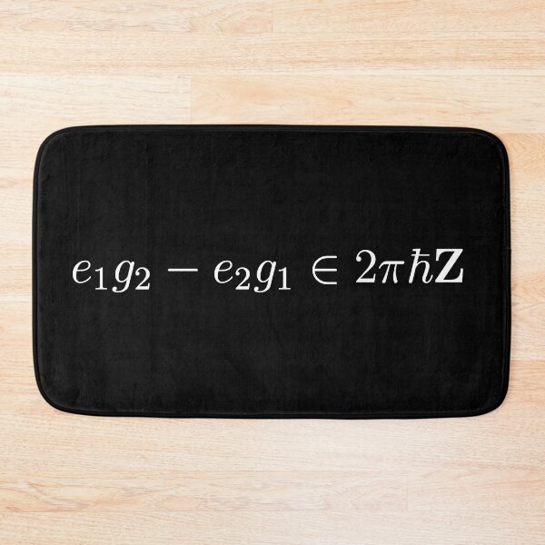 Item preview, Dirac quantization condition, quantum physics designed and sold by NoetherSym.