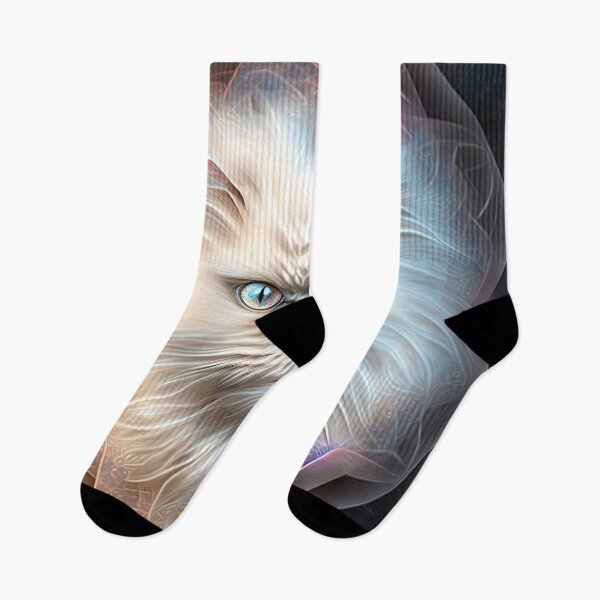 Item preview, A Fractal Portrait of a Persian Cat designed and sold by Daniel Leighton.