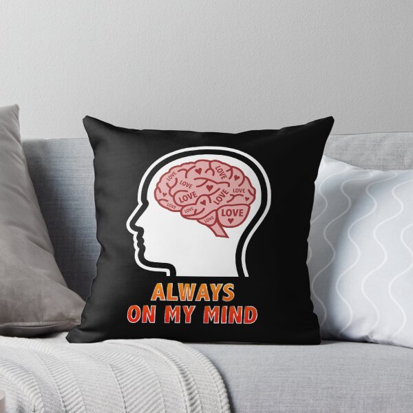 Item preview, Love is Always On My Mind designed and sold by Moodific.