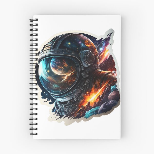 Item preview, Astronauta en el espacio, planetas coloridos, galaxia. designed and sold by MarcGugDesigns.