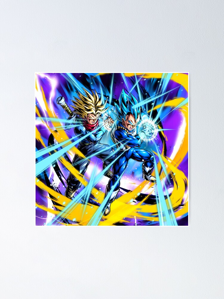 "Vegeta and Trunks Galick Gun" Poster for Sale by TavPictures Redbubble