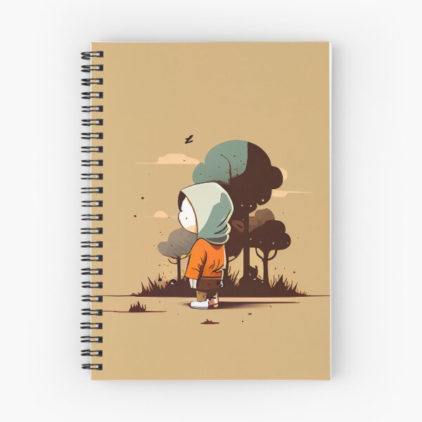 Item preview, Flat Cartoon Boy With Trees Digital Painting designed and sold by CodeAndColors.