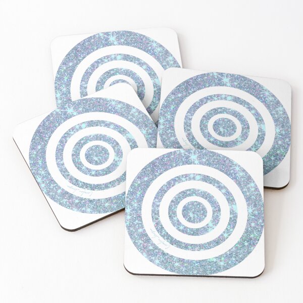 Item preview, Pretty blue glitter pattern - simple and stylish.  Caroline Laursen original designed and sold by Caroline Laursen.