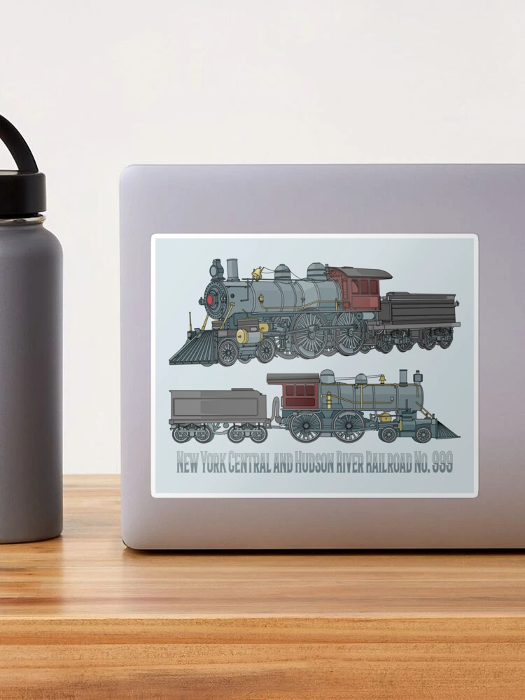 Steam Train Water Bottle by C. Hand