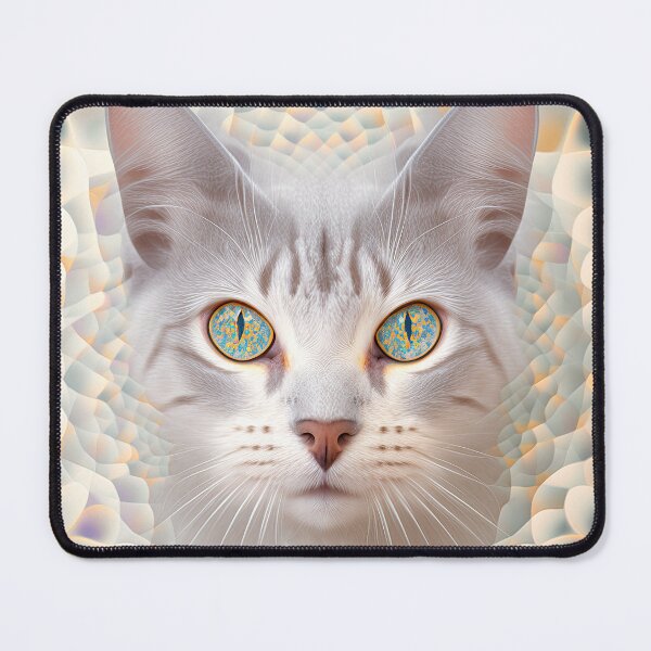 Item preview, A Fractal Portrait of a Colorprint Shorthair Cat designed and sold by Daniel Leighton.