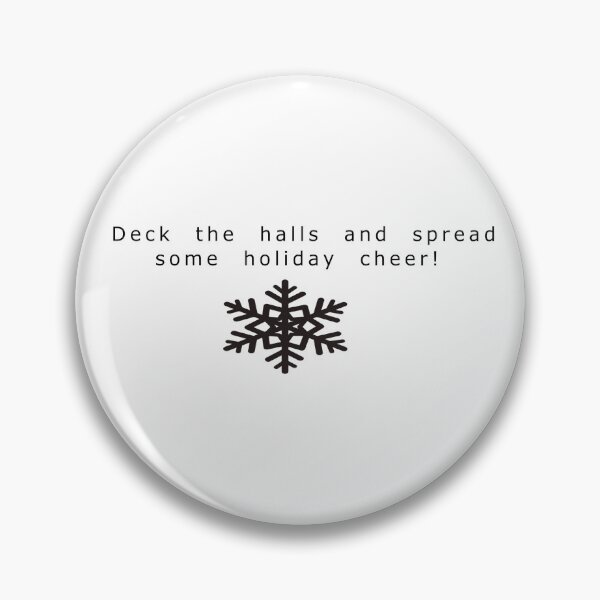 Item preview, Deck the halls and spread some holiday cheer! designed and sold by CommonArt.