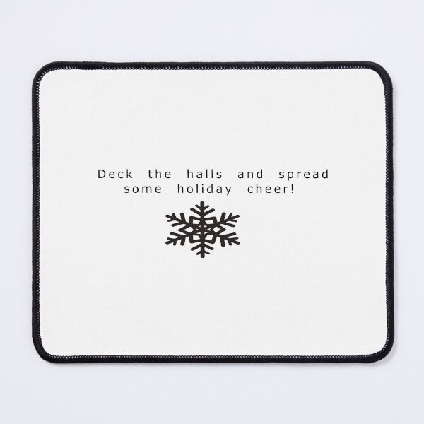 Item preview, Deck the halls and spread some holiday cheer! designed and sold by CommonArt.