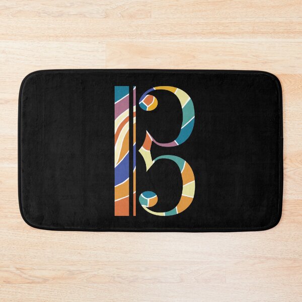 Item preview, Alto clef tenor clef colorful designed and sold by piesdesignart.