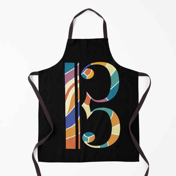 Item preview, Alto clef tenor clef colorful designed and sold by piesdesignart.