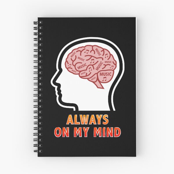 Item preview, Music is Always On My Mind designed and sold by Moodific.