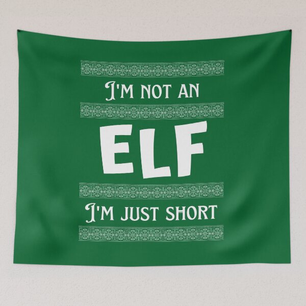 Item preview, I´m Not An Elf, I´m Just Short. Funny Christmas Gear For Short Persons designed and sold by Rebel-Design.