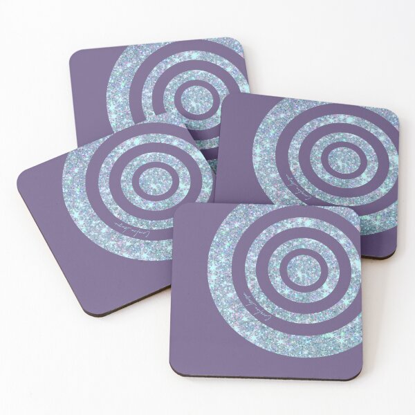 Item preview, Pretty blue glitter pattern - simple and stylish.  Caroline Laursen original designed and sold by Caroline Laursen.