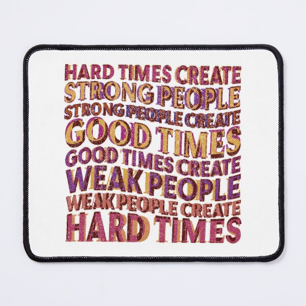 Item preview, HARD TIMES | STRONG PEOPLE designed and sold by axelle1410.