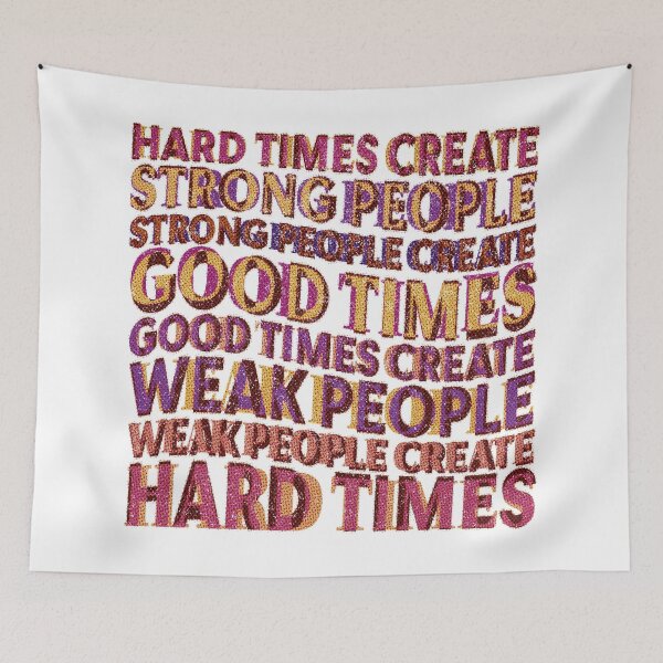 Item preview, HARD TIMES | STRONG PEOPLE designed and sold by axelle1410.