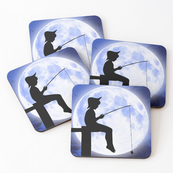 Item preview, Boy Fishing under Moon designed and sold by Soy-el-Soil.