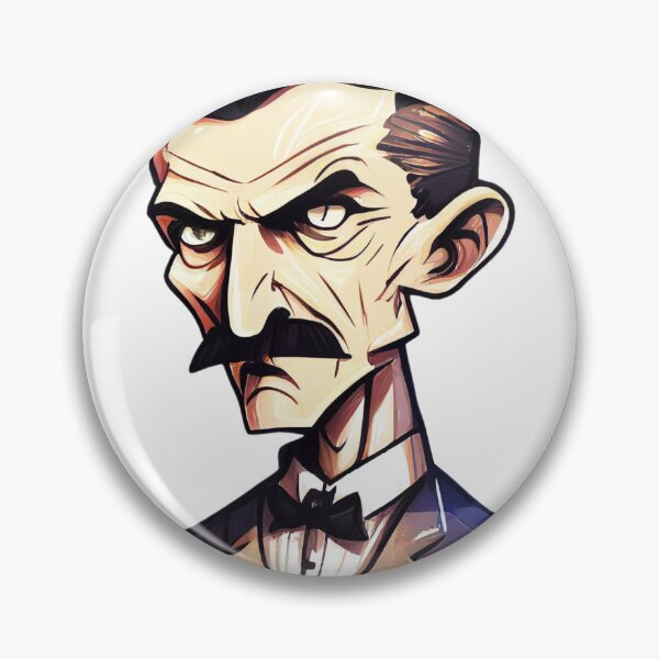 Item preview, NIKOLA TESLA CARTOON STYLE  designed and sold by KiziuMiziu ⭐⭐⭐⭐⭐.
