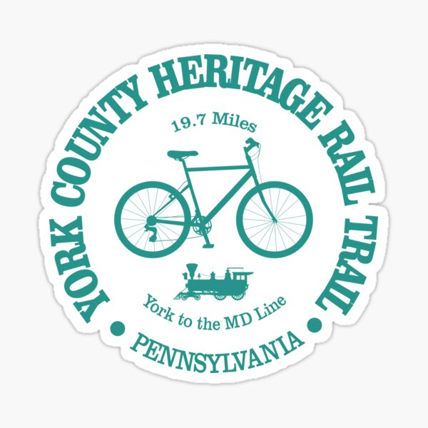 Item preview, York County Heritage Rail Trail (Cycling) designed and sold by curranmorgan.
