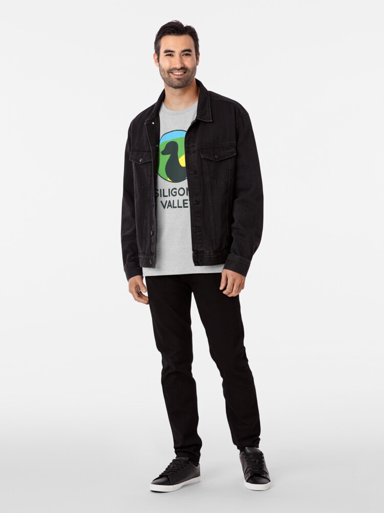 Alternate view of Siligong Valley logo w/text black Premium T-Shirt