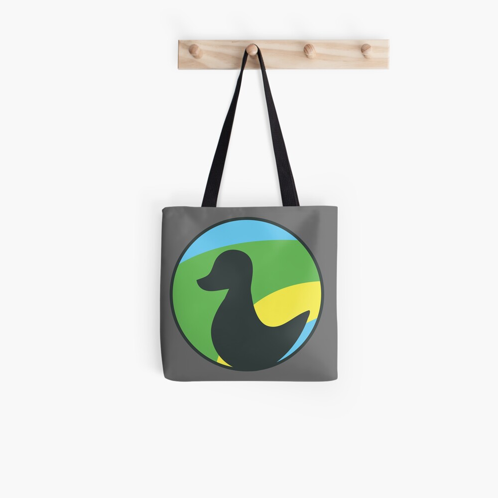 Siligong Valley logo w/text black Tote Bag
