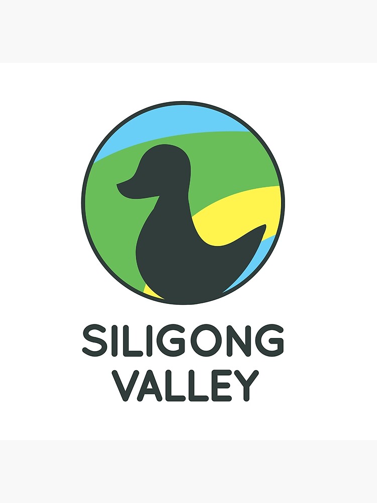Siligong Valley logo w/text black by Beermogul