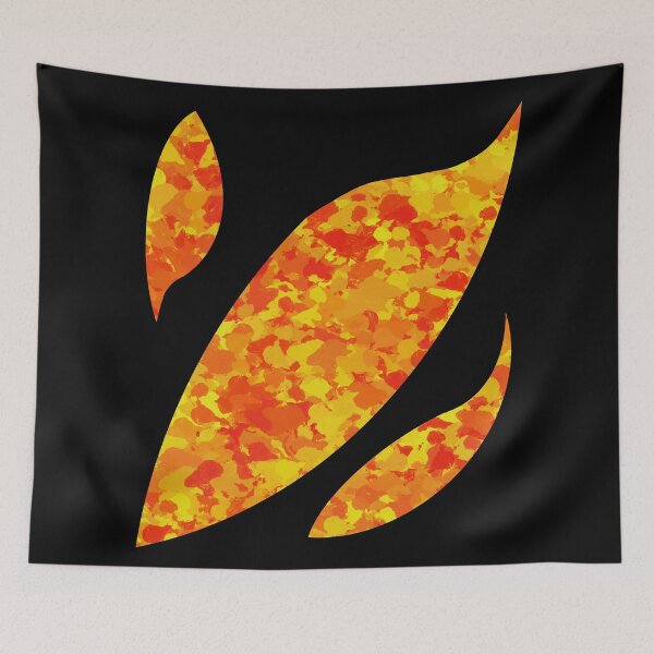Item preview, Yellow Flames designed and sold by Svetlana  Horvat.