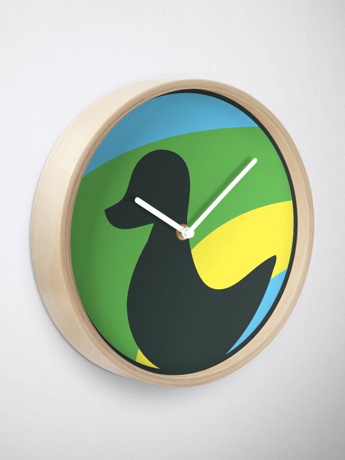 Alternate view of Siligong Valley logo w/text black Clock