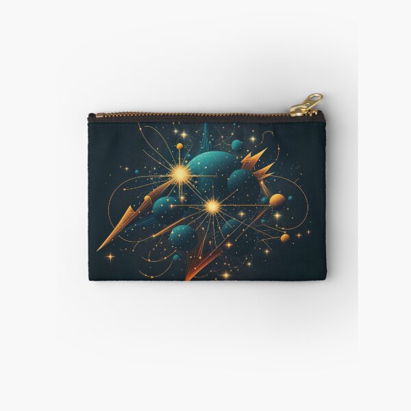 Item preview, Planets and Star Constellation Art Retro Futurism  designed and sold by ChickenTraffic.