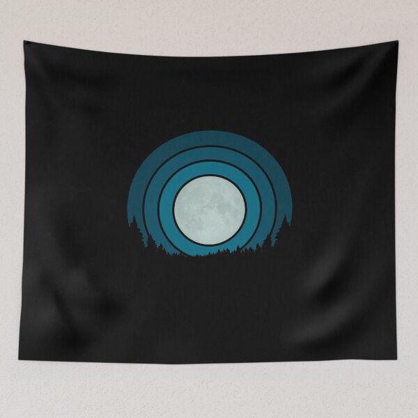 Item preview, Moonlight Over the Forest designed and sold by mtnmd.