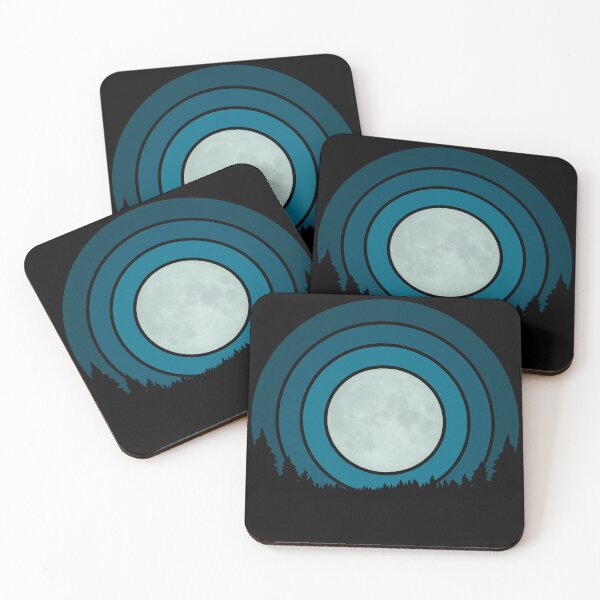 Item preview, Moonlight Over the Forest designed and sold by Signal Fire.