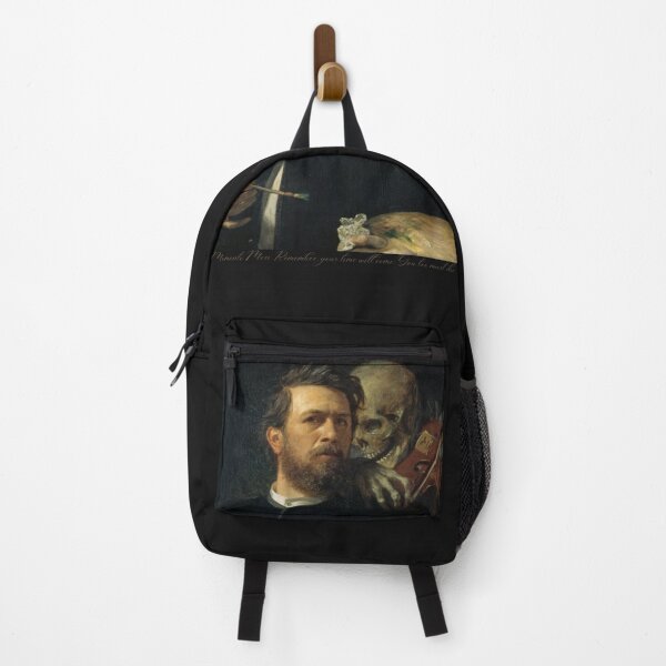 Item preview, Self-Portrait with Death Playing the Fiddle Painting designed and sold by Anaksarxos.