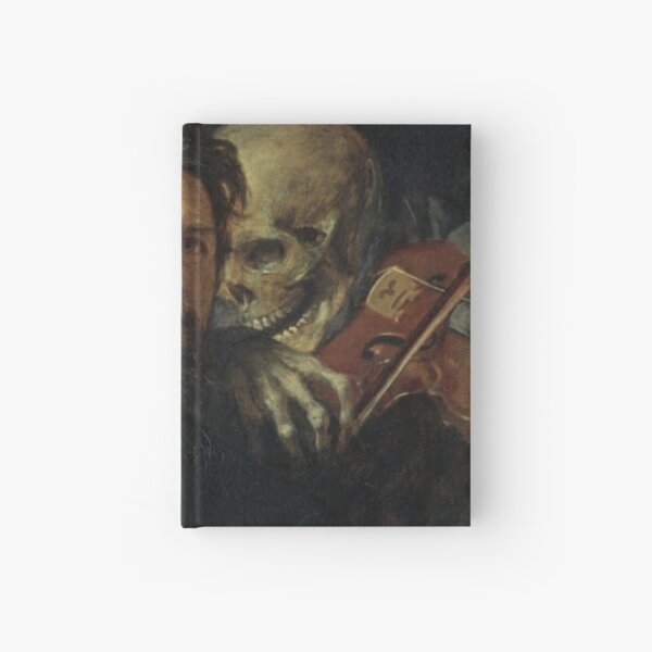 Item preview, Self-Portrait with Death Playing the Fiddle Painting designed and sold by Anaksarxos.