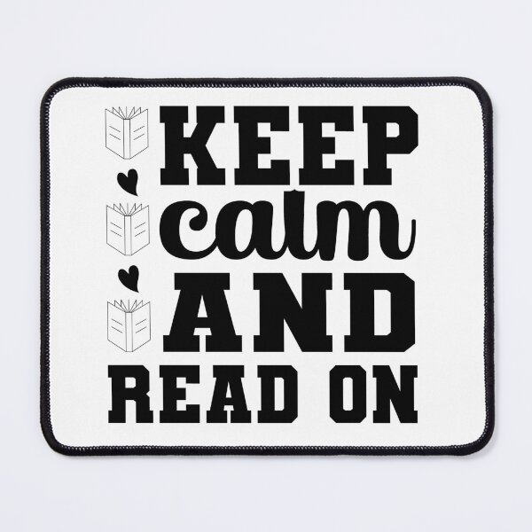 Item preview, keep calm and read on designed and sold by sweetanndspooky.